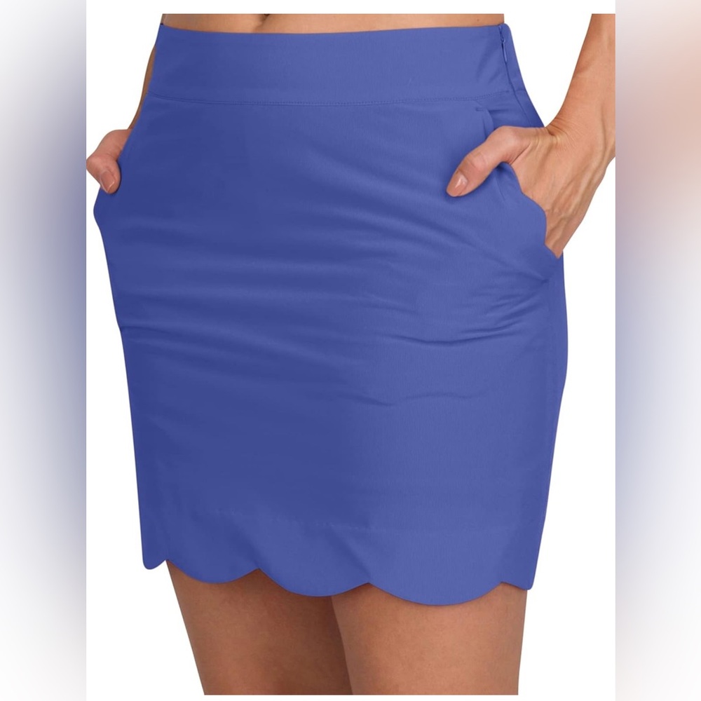 366 Golf Women's Scallop Golf Skort, New Size 6